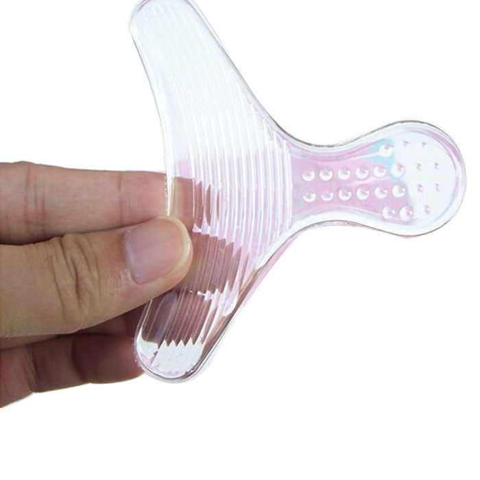 T type Thread PU Material Attached To The Anti Grinding Heel Stick Heel Pad