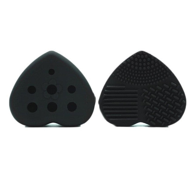 Hollow Out Heart Shape Clean Make up Brushes Wash Brush