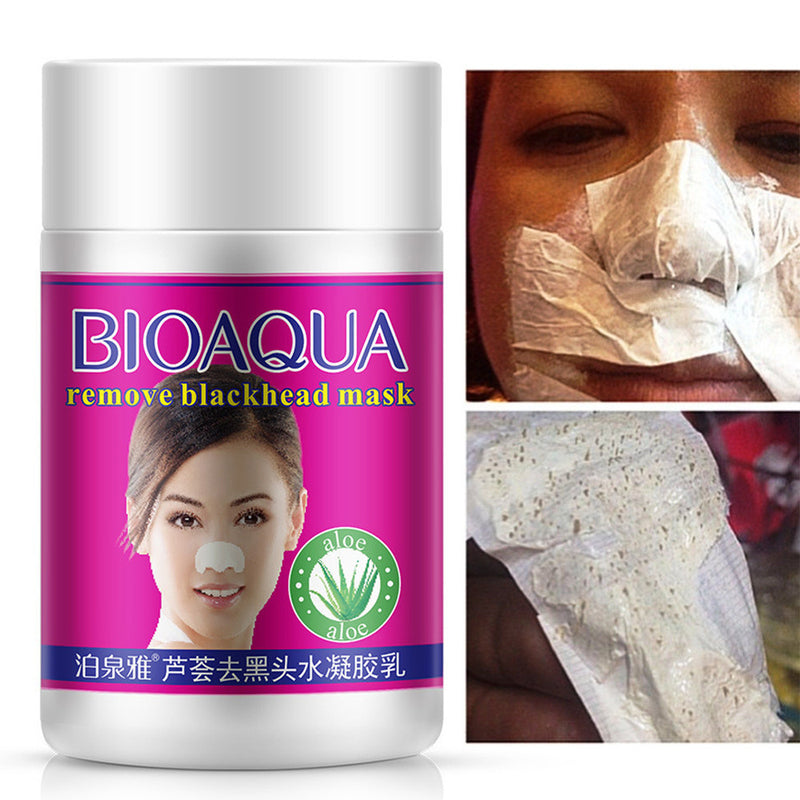 Blackhead Whitehead Remove Aloe Acne Gel Mask Blackhead Peel Mask Removal Aloe G