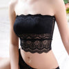 One-Piece tube top Sexy Womens Padded Bra Cotton Crop Tops Bustier Beach Tank Black and White Tops bandeau