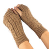 Mittens women fashion watch Knitted Arm Fingerless Mitten For Winter
