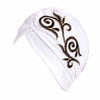 Brand New Embroidery Women Hat Beanie Scarf Turban