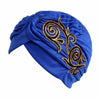 Brand New Embroidery Women Hat Beanie Scarf Turban