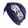 Brand New Embroidery Women Hat Beanie Scarf Turban