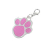 Pet Accessories Popular Footprints Puppy Rhinestone Pendant Lovely Pet Jewelry Free Shipping