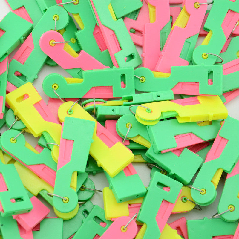 Elderly Use Automatic Easy Sewing Needle Device Threader Thread Guide Tool