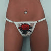 Sexy G-String Women Lace Floral