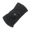 Hairband Women Hair ball Knitting Headband Elastic Handmade Keep Warm Hair Band Turban Hair Accessories for women