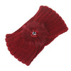 Hairband Women Hair ball Knitting Headband Elastic Handmade Keep Warm Hair Band Turban Hair Accessories for women