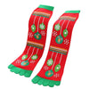 Fashion knitted Unisex Socks 3D Printed Christmas Finger Socks Women Cute Calcetines 3 Style Casual Socks