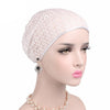 Knitted Cotton Hats for Women Hat Beanie Scarf Turban Head Wrap Cap Winter Warm Caps