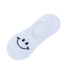 1Pairs Invisible Socks Women&Men Shallow Mouth Boat Socks Smile Cotton Sock Slippers Short Ankle Socks