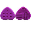 Hollow Out Heart Shape Clean Make up Brushes Wash Brush
