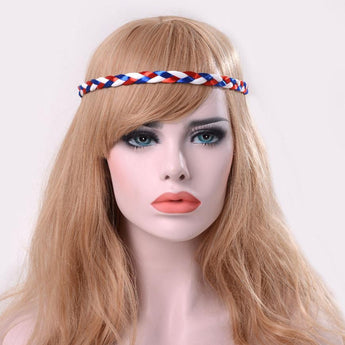 Fashion 3 Colors Weave Headband Fashion Boho Ladies Braid Hair Head Band