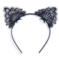 Funny Cat Ears Headband for Girls Women Lady hairband Water Soluble Lace Band Hair Accessories wholesale