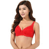 Women Push Up Deep V Ultrathin Underwire Padded Lace Brassiere Bra BK 32B/70B