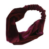 Hairband Women Velvet Cross Twist Headband Hair High Quality
