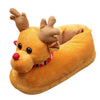 Unisex Plush Cotton Home Slippers Winter Warm Indoor Christmas Slippers Shoes