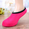 Hot Sale Winter Thick Socks Women Girls Non Slip Slipper Fleece Warm Gripper Slippers Slip-Resistant Bottom Sole Ankle Socks