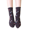 Feitong Free Size Socks Christmas Women Girl Casual Santa Claus Socks Cute