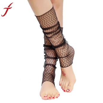 1 Pair Lace Gloves Or Leg Socks 2017 Summer Hot Sale Women's Fashion Anti-UV Hollow Out 52cm Sexy Socks