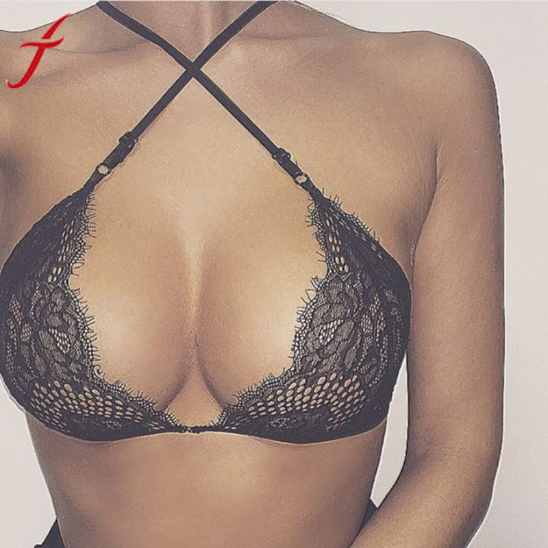 Sexy Lace Bra 2017 Fashion Women Hollow Translucent