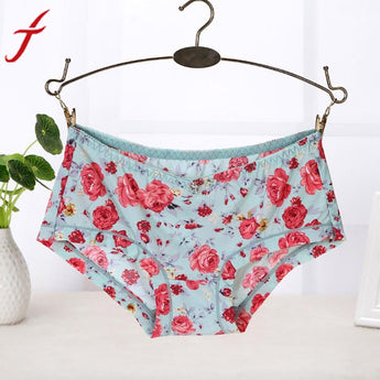 Summer Soft Seamless Briefs Underwear Women Sexy