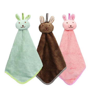 Kitchen Cartoon Animal Hanging Hand Towel