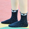 1Pair Funny Socks Women Cute Little Animal Fox Printed Lady Socks