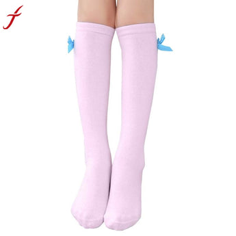 One Pair 40cm Girls Bowknot Cute Kid Children Leg
