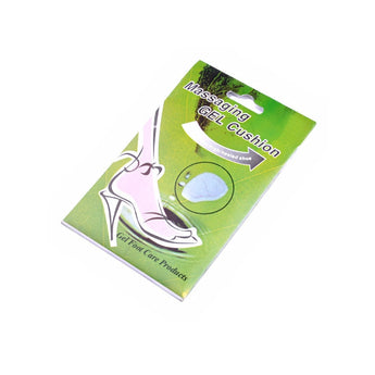 Anti-Slip Massaging Silicone Gel Insoles Cushion for High Heeled Shoes
