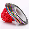 10 Rolls Striping Tape Line Nail Art Tips Decoration Sticker