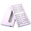 10 Pairs of Handmade Soft Long Nature Voluminous False Eyelashes Makeup Eyelashes