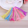 10 Pcs Multicolor Plastic Barrettes Duck Teeth Bows Hair Clips