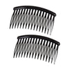 2pcs Women's Girls 16-teeth Plastic Hair Comb / Hair Clip / Hair Pin / Hair Accesories