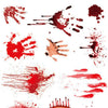 Wound Scab Blood Halloween Scar Tattoos Temporary Tattoos Sticker Decor