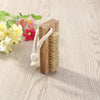 Wooden Handle Double Sided Natural Bristle Nail Brush