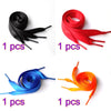 Pair of 0.7M Silk Ribbon Shoelaces Fashion Shoe Laces Flat Shoestring for DIY Shoes Decoration