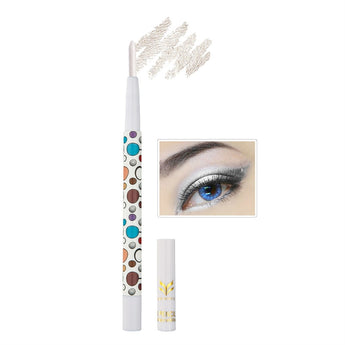 Eyeshadow Pencil Shimmery Pearl Light Eyeliner Pen for Big Eye Makeup