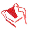 Free Size Women Sexy Open Crotch G-string Thongs T-back Lingerie Tie Side Underwear