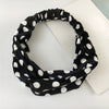 Women Velvet Cross Twist Headband Hair Band Turban Elastic Headband Bandage