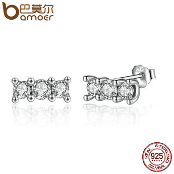 BAMOER Hot Sale 925 Sterling Silver Sparkling Elegance