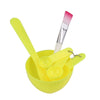 4 in 1 DIY Facial Mask Mixing Bowl Brush Spoon Stick Tool Face Care Set