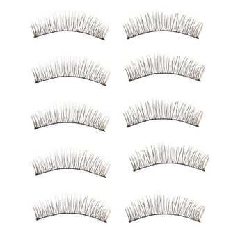 New 10 Pairs Long Thick Soft Handmade Fake False Eye Lash Makeup Extensions
