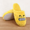 Unisex Emoji Cute Cartoon Slippers Warm Cozy Soft Stuffed Household Indoor Shoes