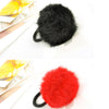 1PX Rabbit Fur Hair Band Elastic Hair Bobble Pony Tail Holder