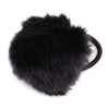 1PX Rabbit Fur Hair Band Elastic Hair Bobble Pony Tail Holder