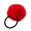 1PX Rabbit Fur Hair Band Elastic Hair Bobble Pony Tail Holder