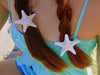 Europe Women Lady Girls Pretty Natural Starfish Star Beige Hair Clip