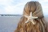 Europe Women Lady Girls Pretty Natural Starfish Star Beige Hair Clip